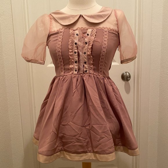 Tops - LIZ LISA - Tulle switching blouse style top - new